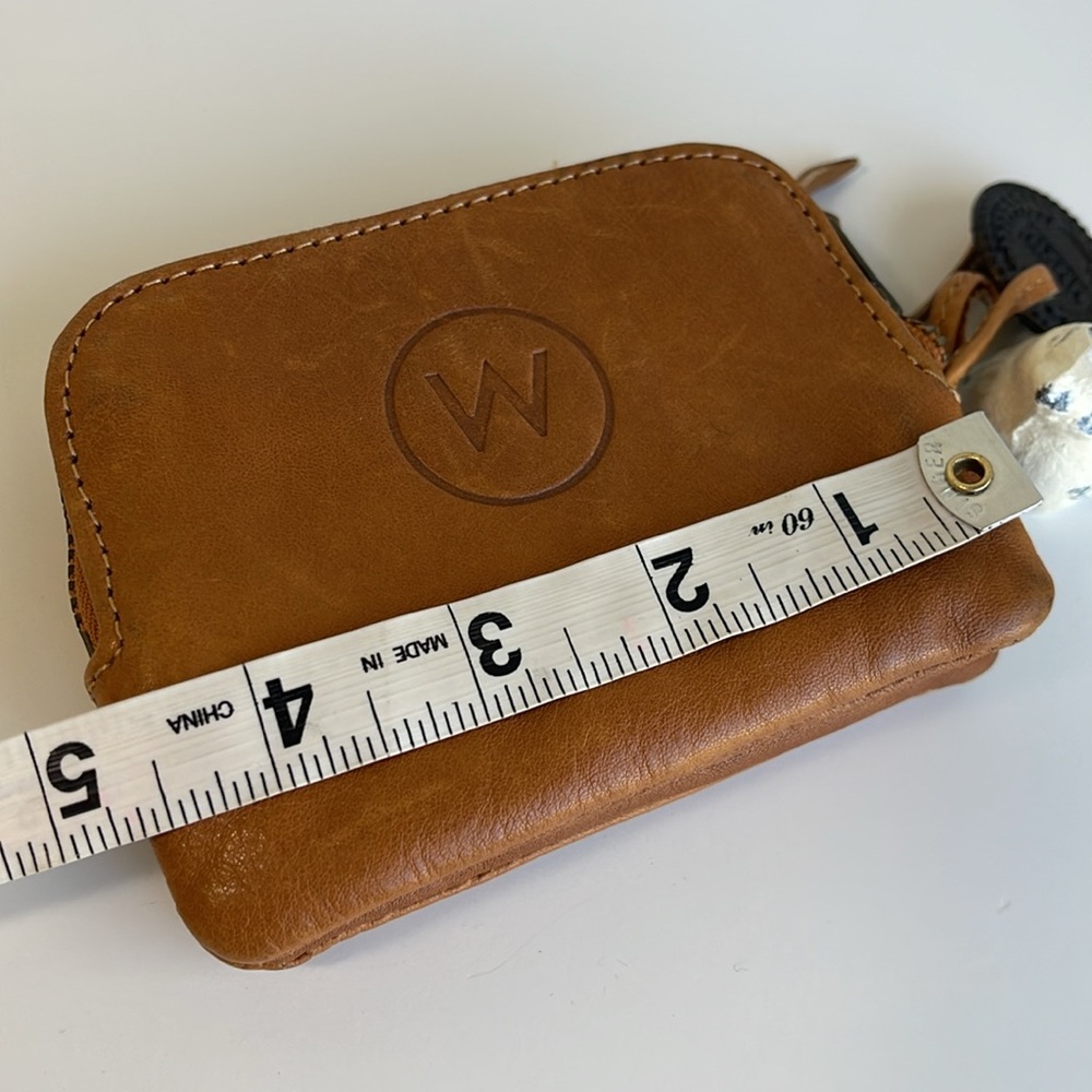Wanderers Genuine Leather Zipped Card Case - Picture 11 of 12
